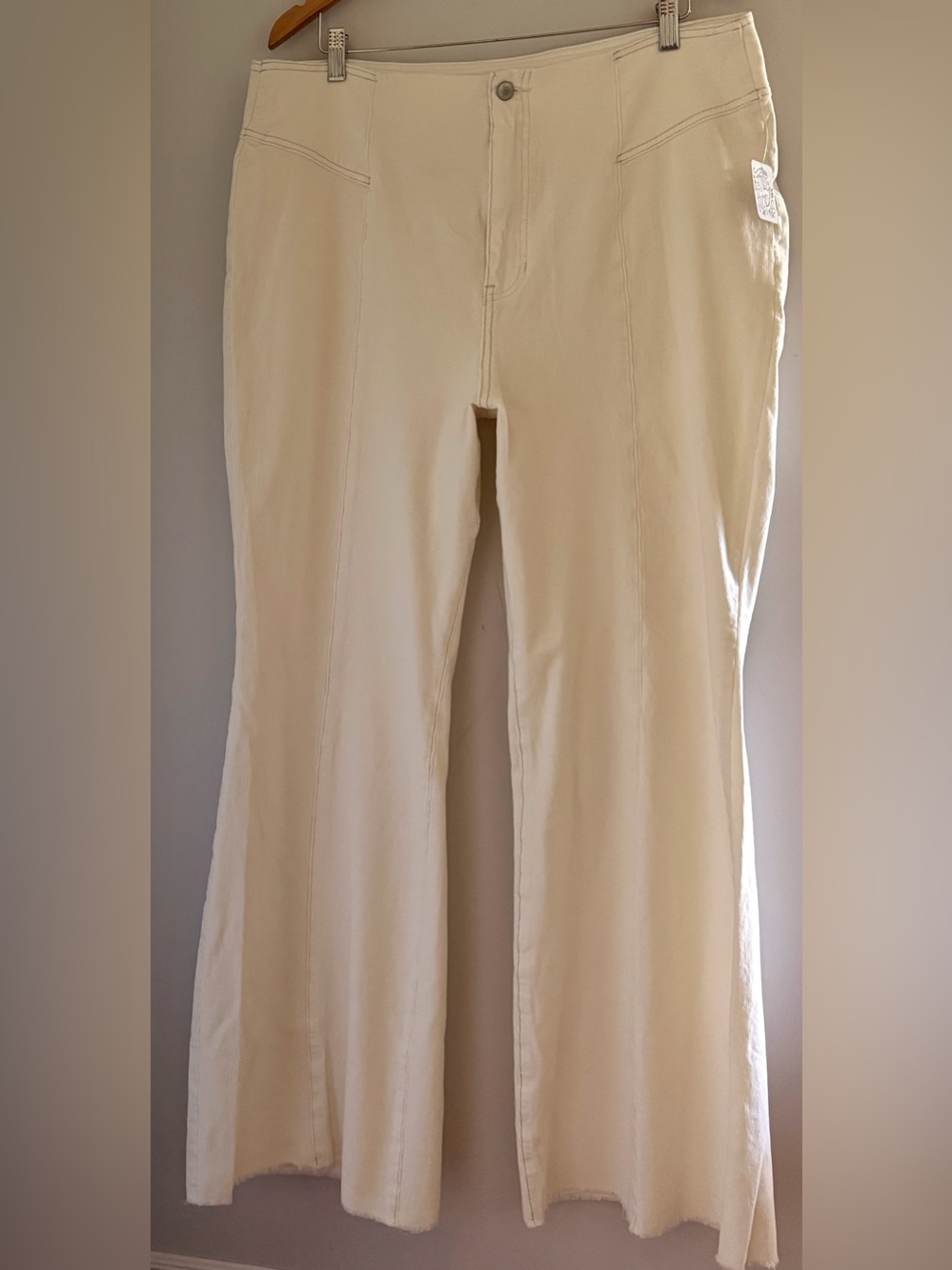 Free People We The Free CRVY Wild Honey Cord Flare Pants - Size 35